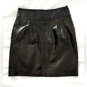 NWT Express Genuine Leather Mini Skirt Size 0